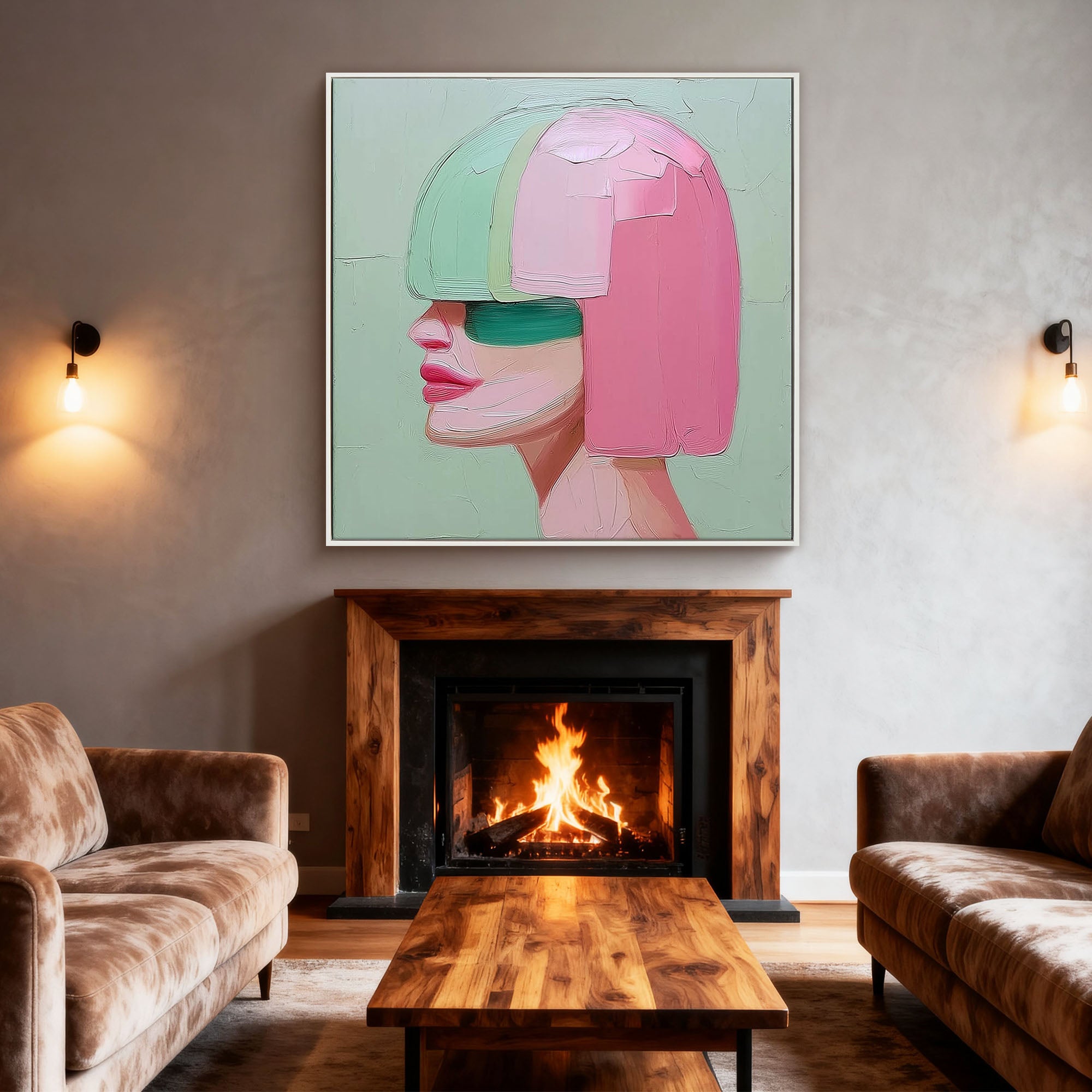 Plaster & Texture Art #YK063