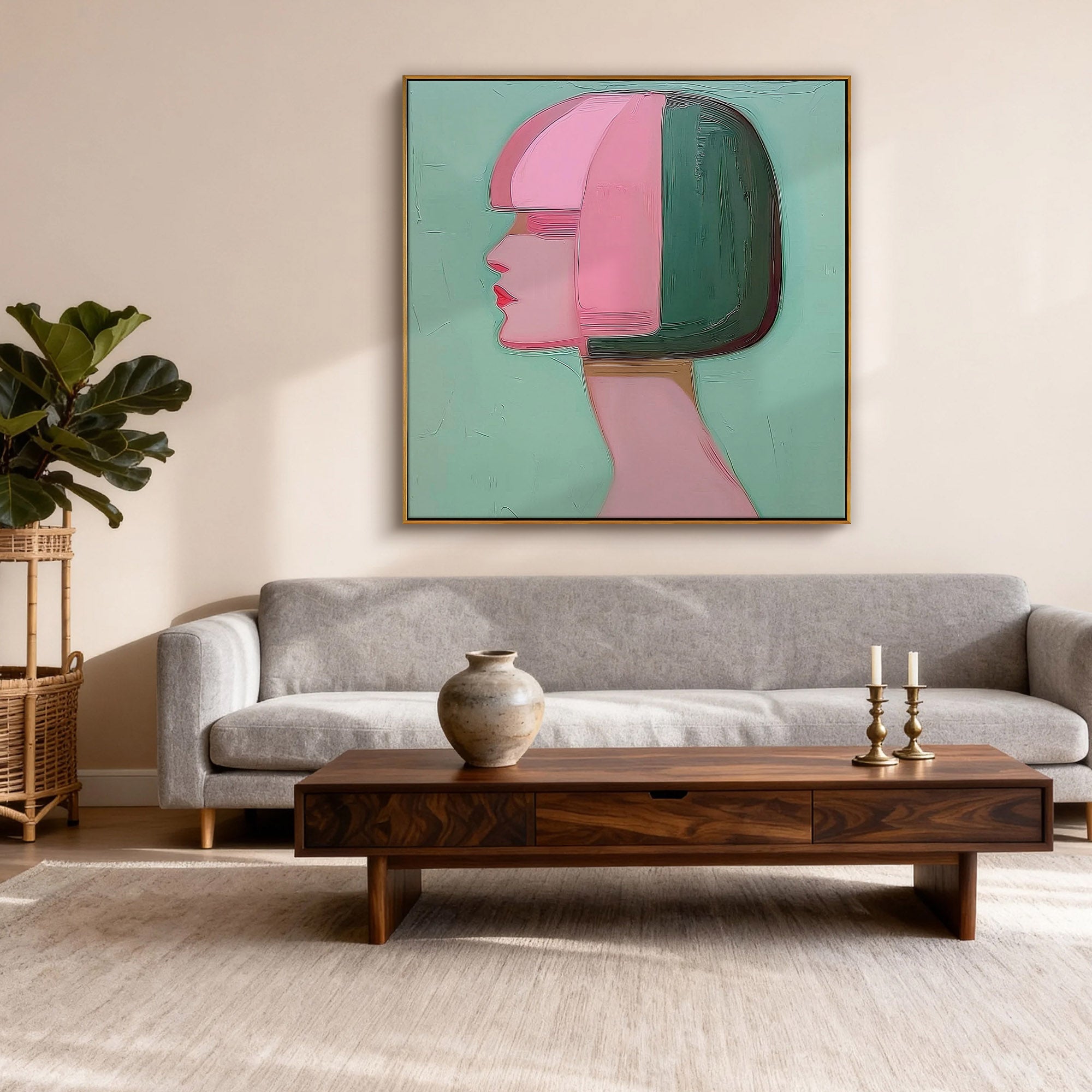 Plaster & Texture Art #YK062