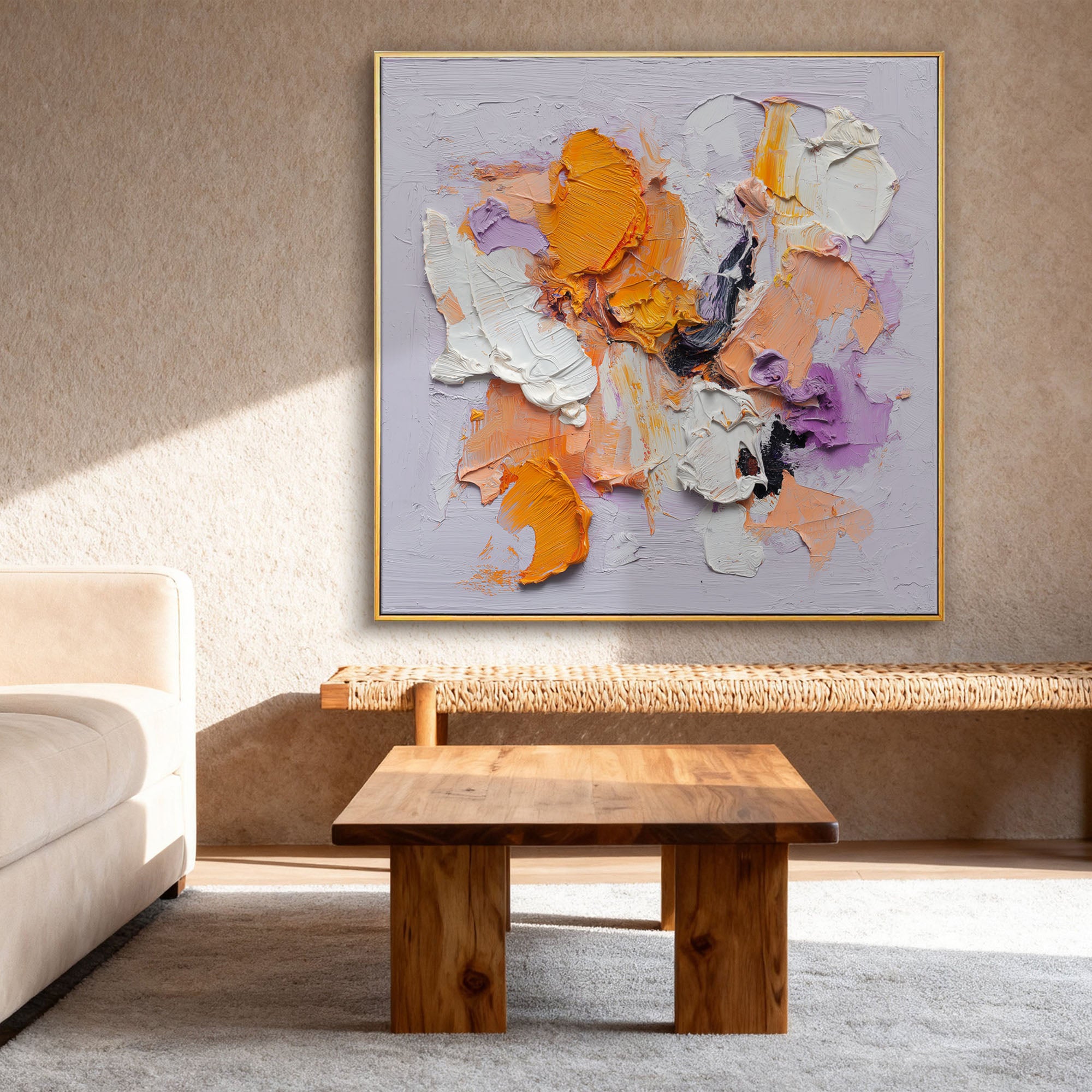 Abstract Canvas Art #YK017