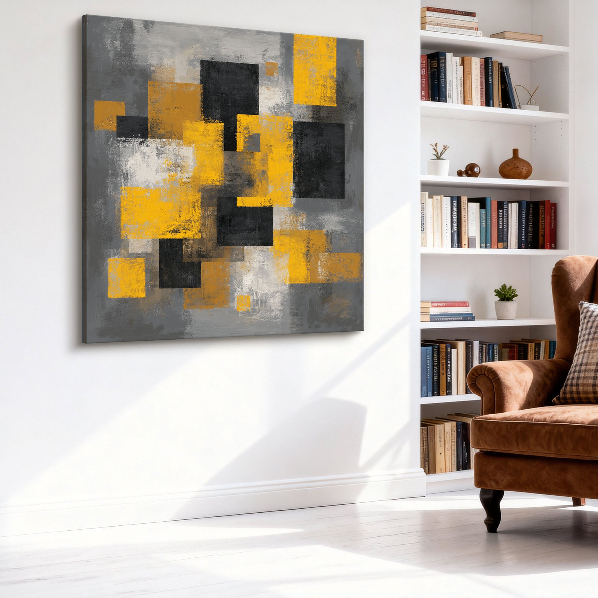 Abstract Canvas Art #YK019