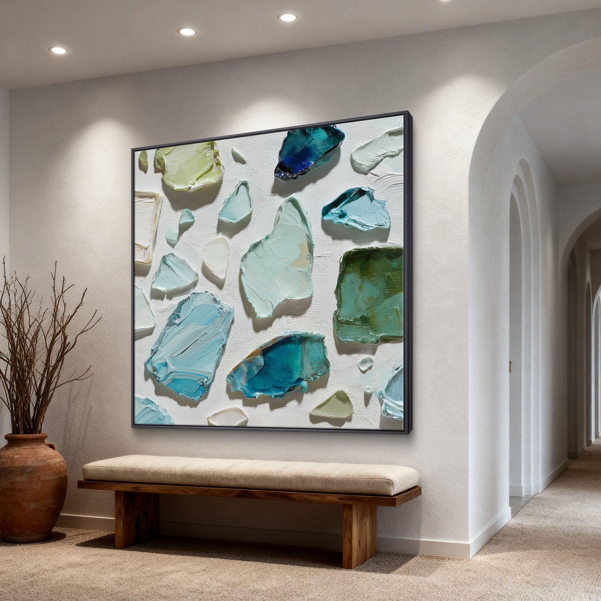 Plaster & Texture Art #YK036