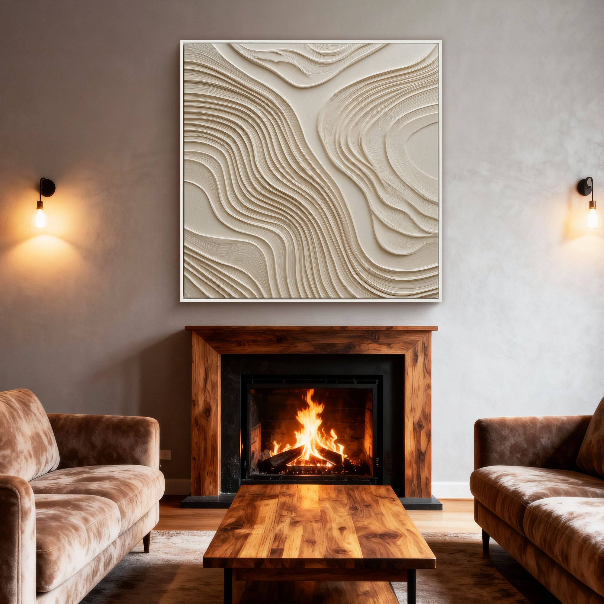 Plaster & Texture Art #YK321