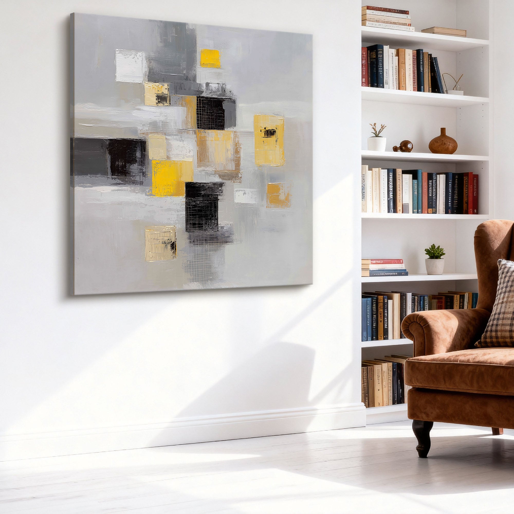 Abstract Canvas Art #YK021