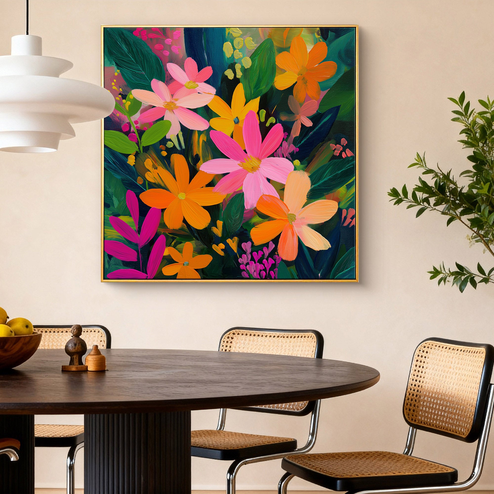 Flower & Tree Art #YK042