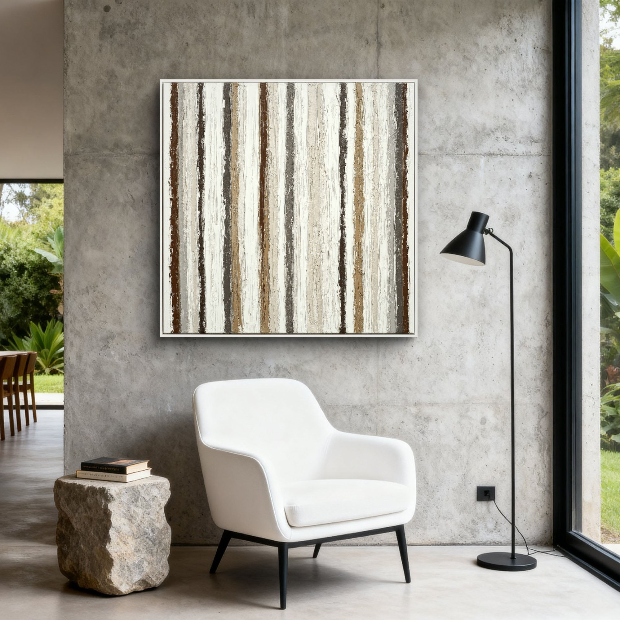 Abstract Canvas Art #YK004