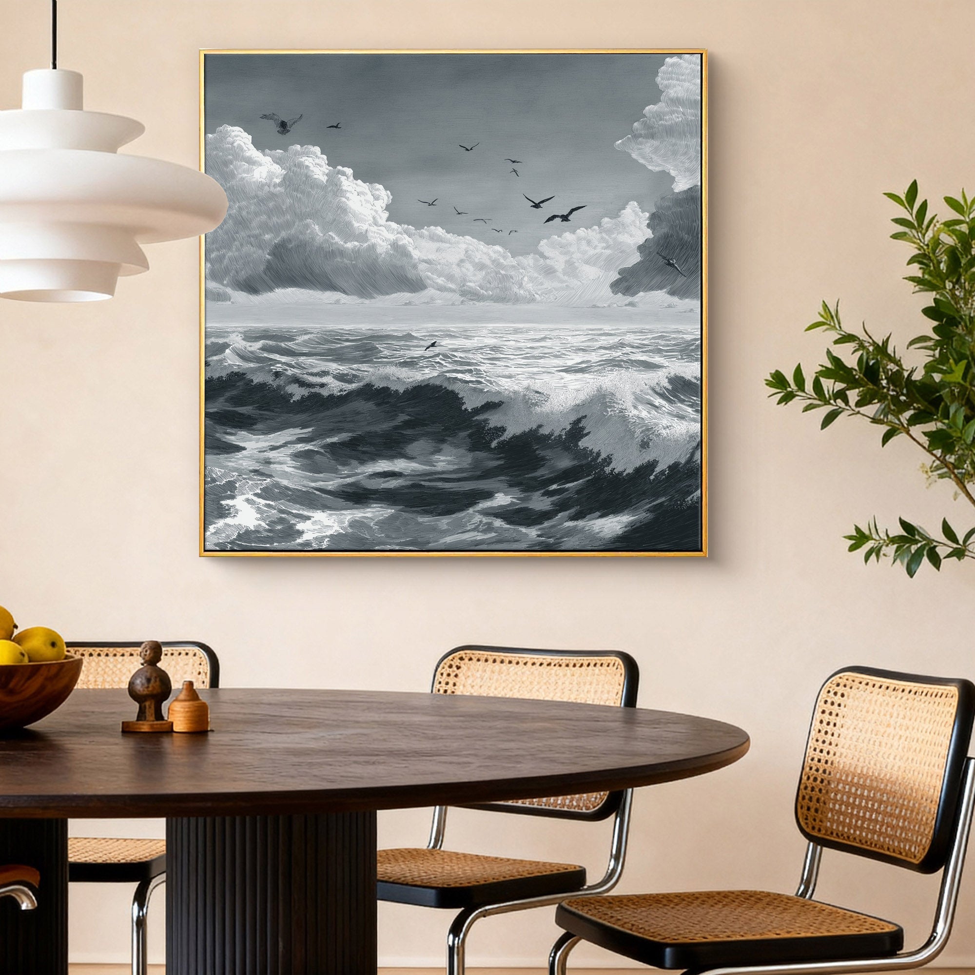 Ocean & Sky Art #YK173