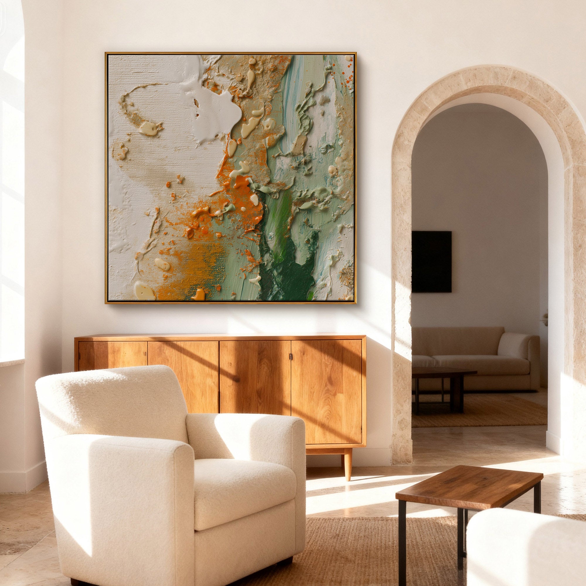 Plaster & Texture Art #YK129