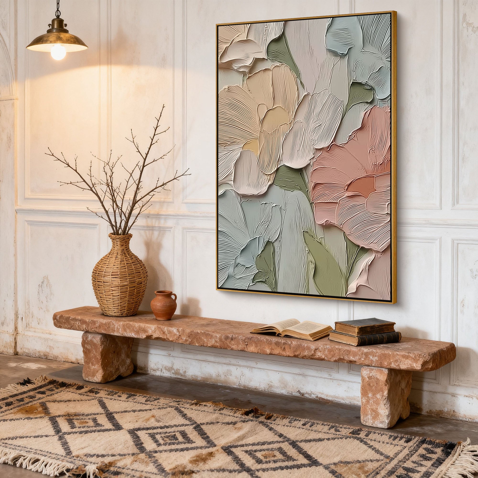 Plaster & Texture Art #YK394