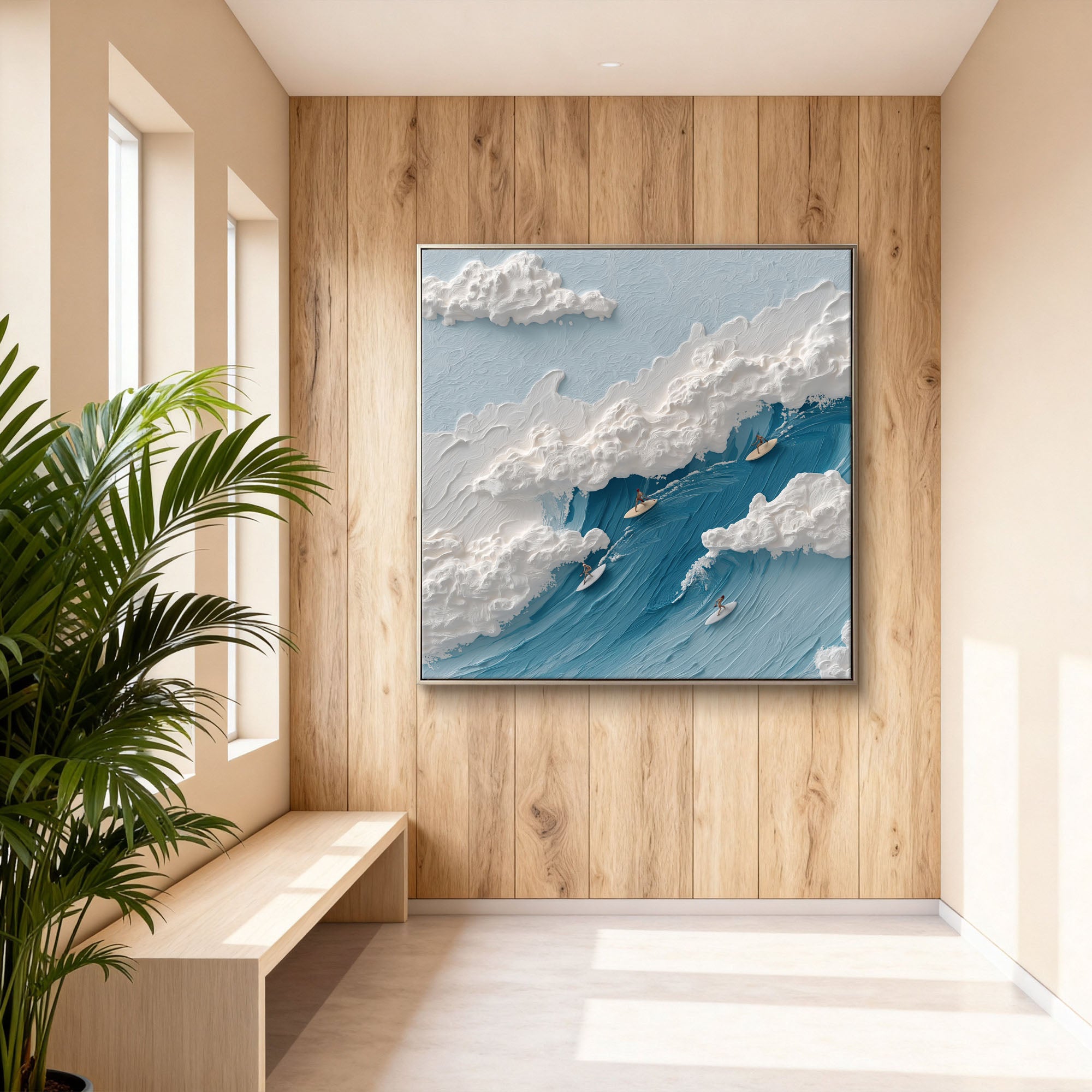 Plaster & Texture Art #YK336