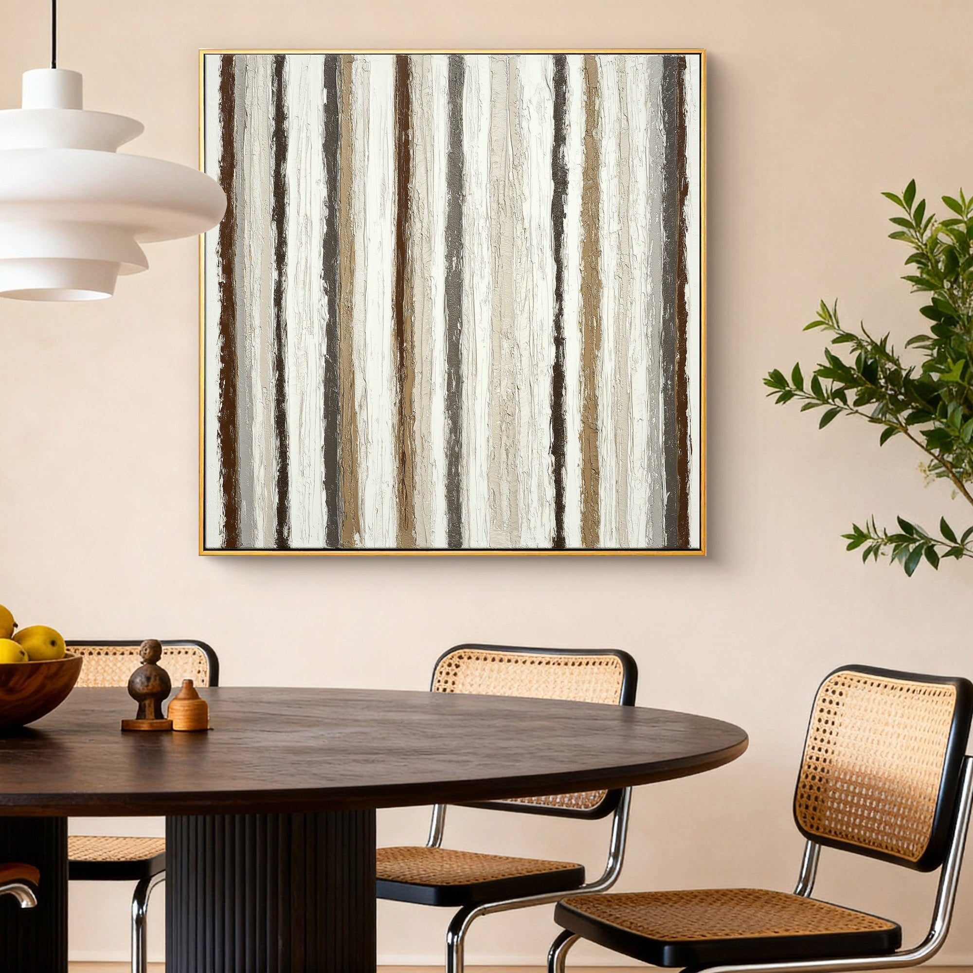 Abstract Canvas Art #YK004