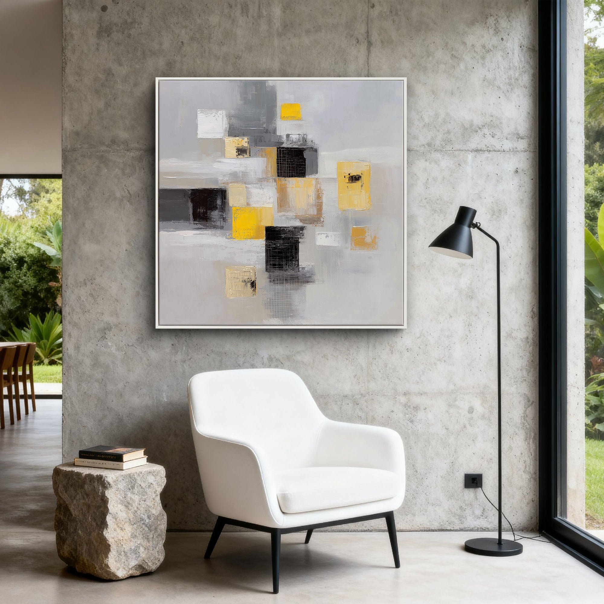 Abstract Canvas Art #YK021