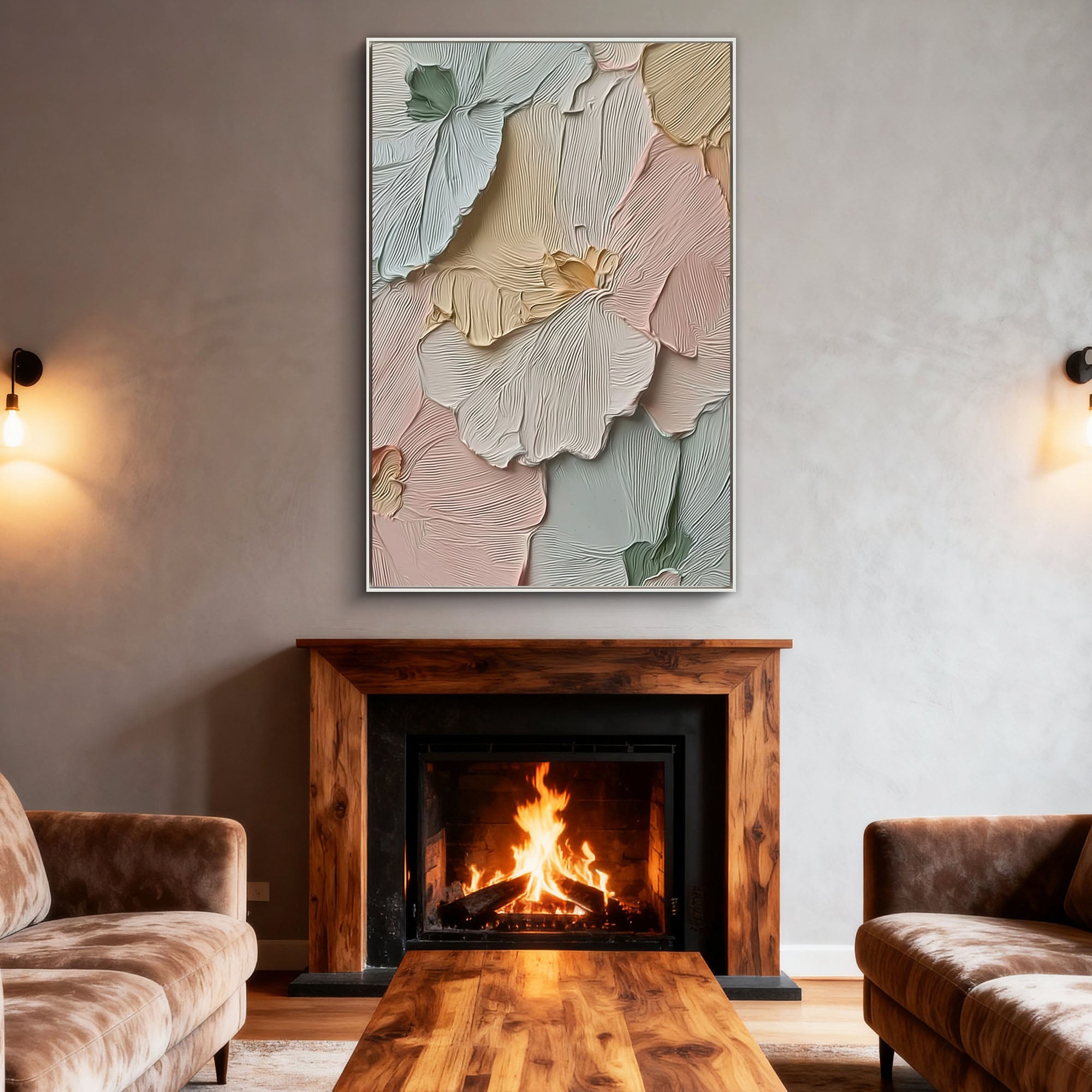 Plaster & Texture Art #YK425