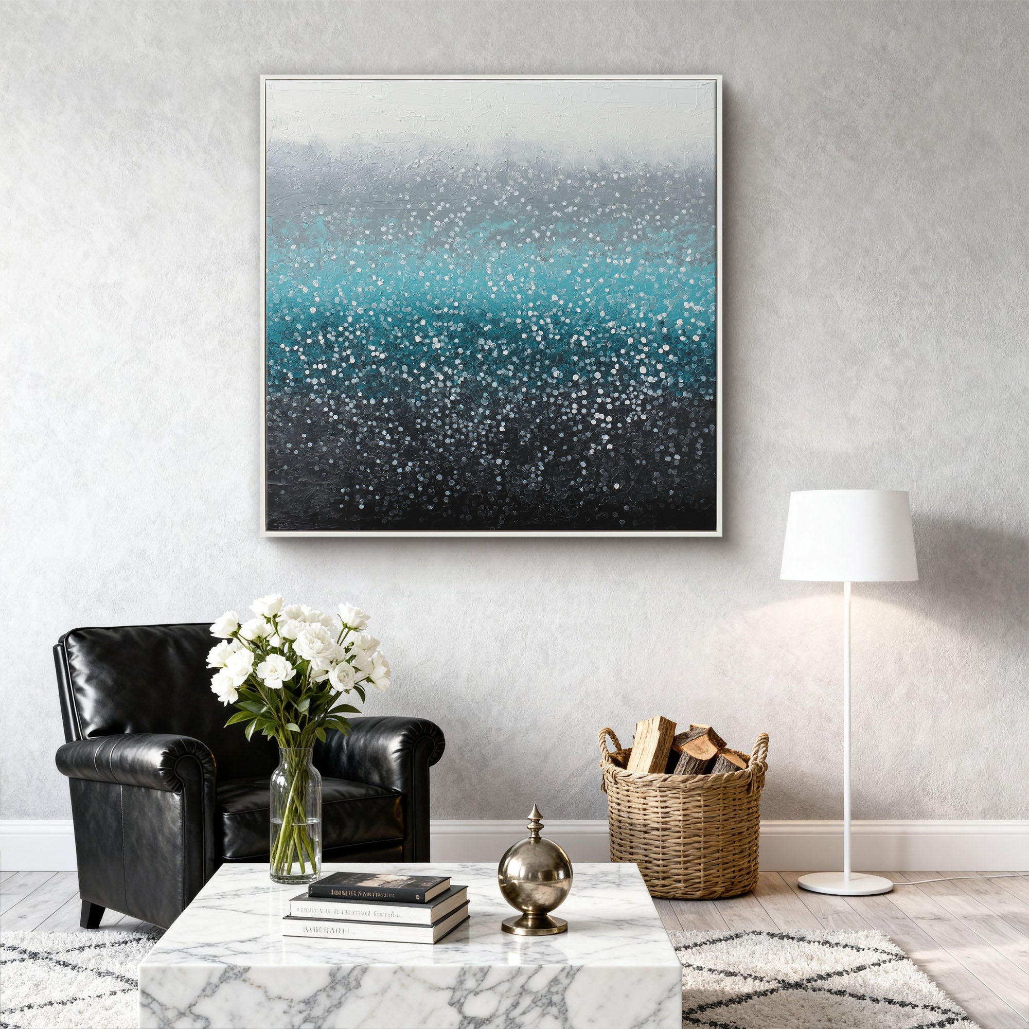 Abstract Canvas Art #YK008