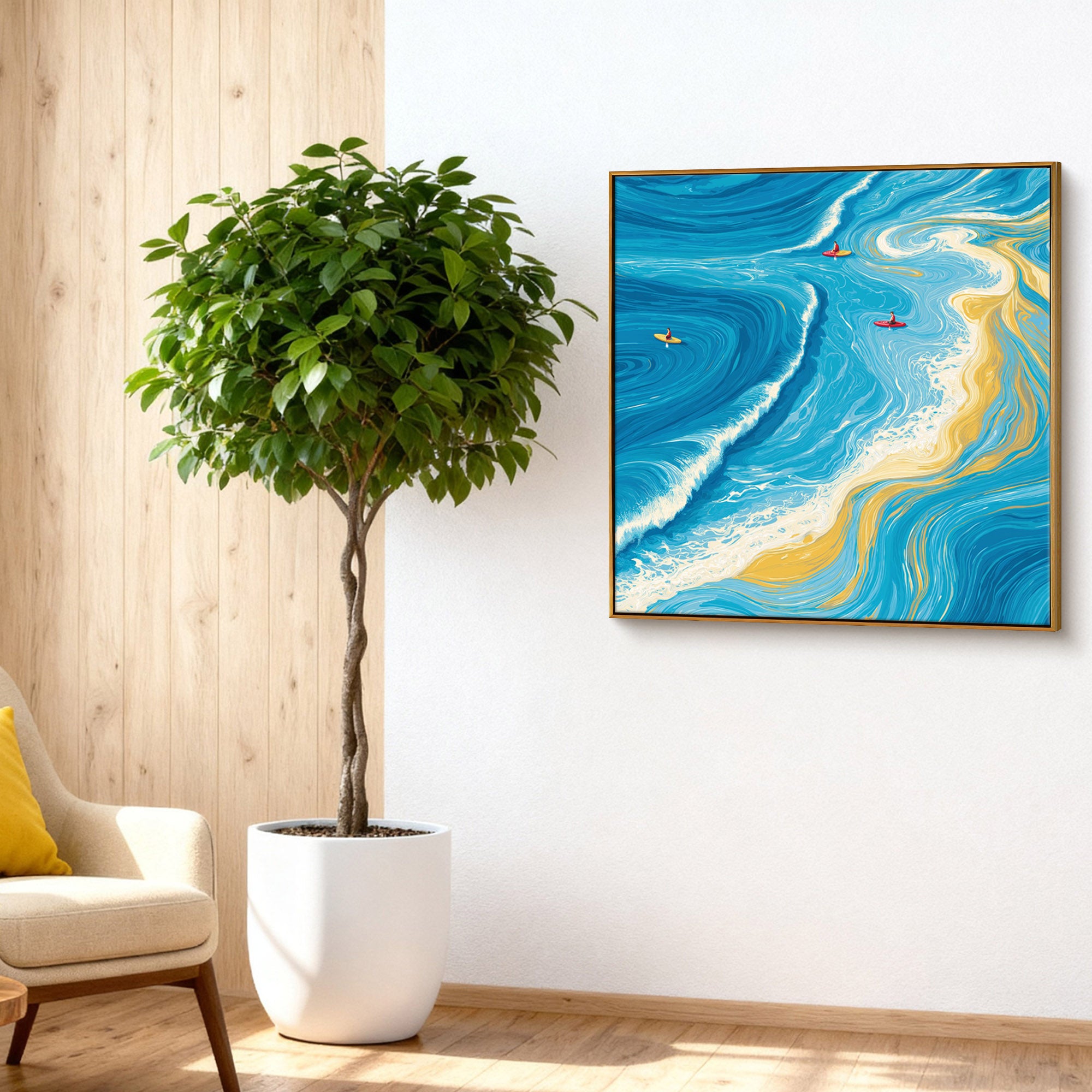 Ocean & Sky Art #YK335