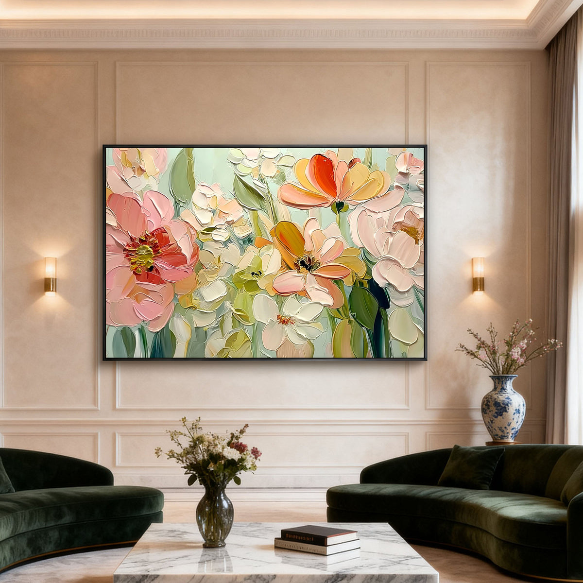 "Linen Form" - 3D Heavy Impasto Plaster Relief | Beige Plaster Texture Statement Art