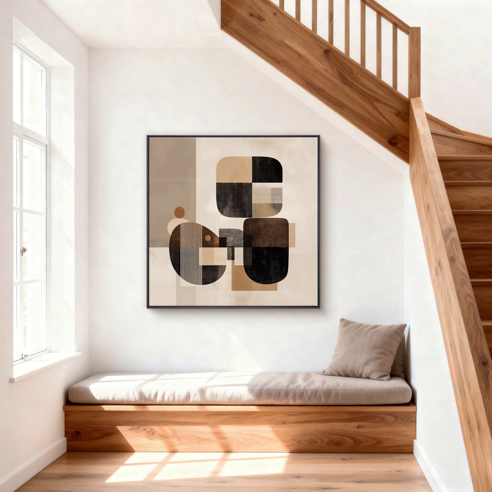 Abstract Canvas Art #YK016