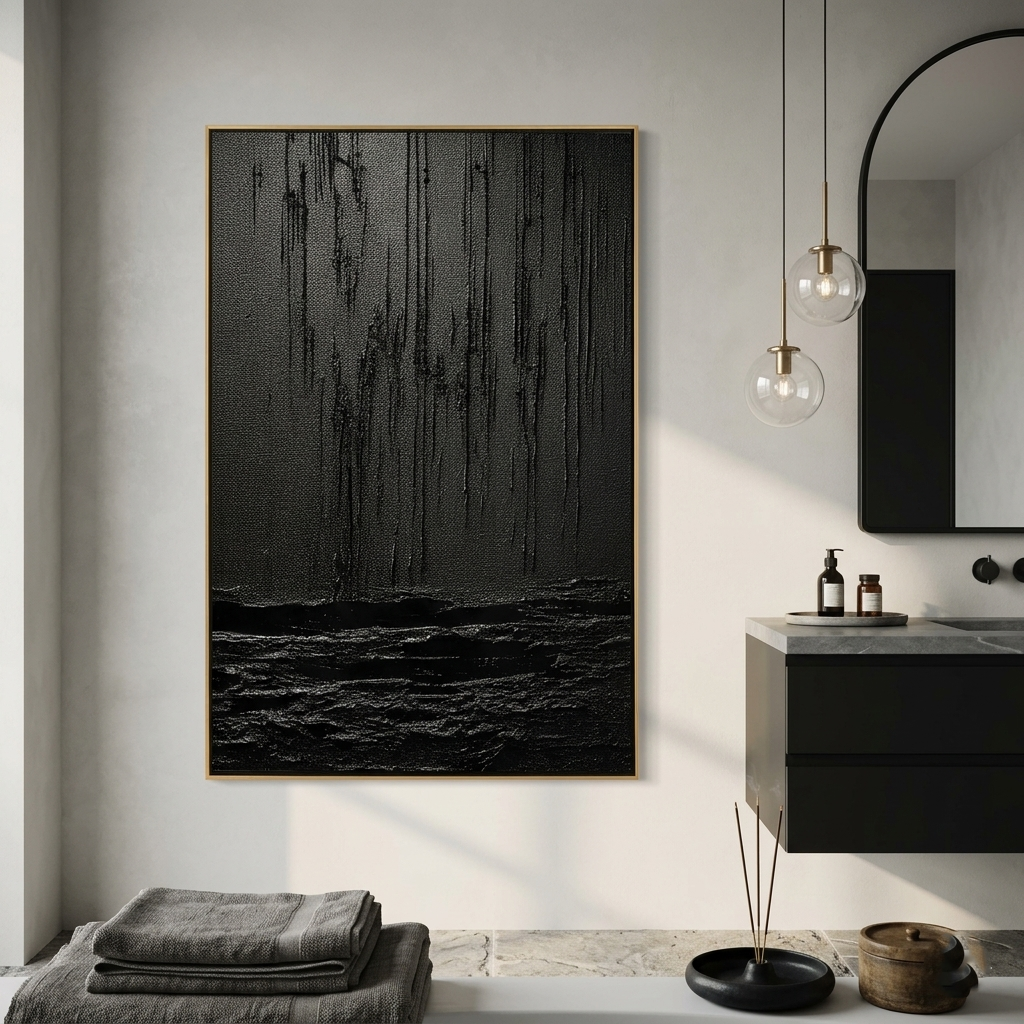 "Terra Gateway" – Sculptural Sage & Terracotta Impasto | Organic Modern Statement Art