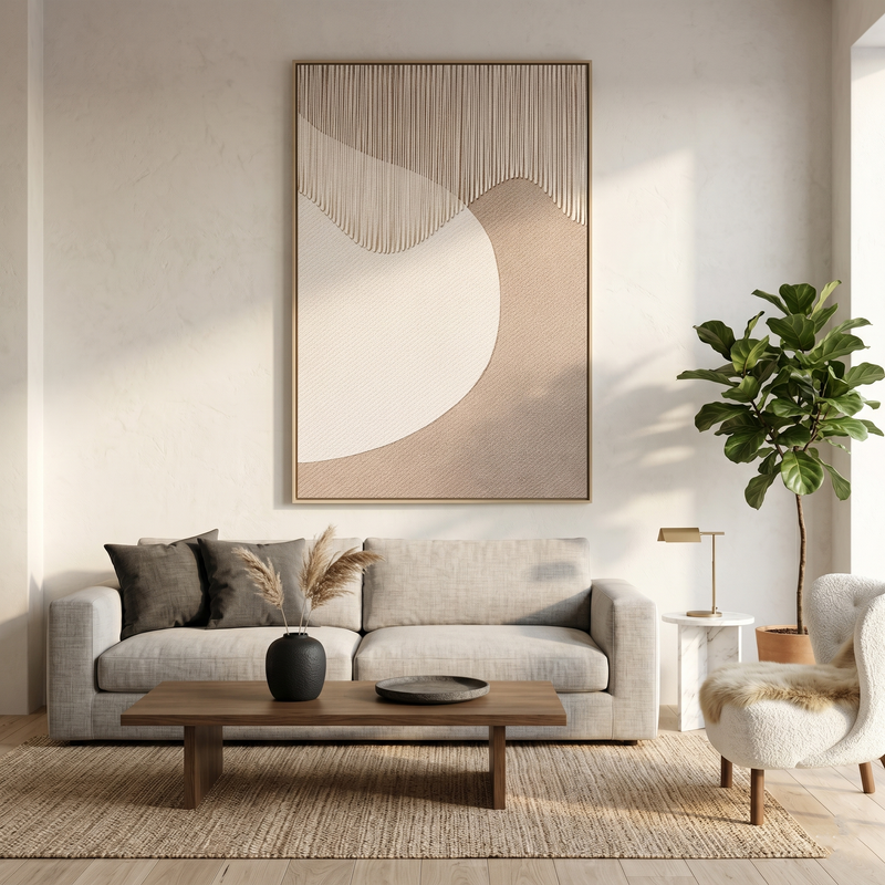"Aurora Mineral Drift" – Extreme 3D Gilded Heavy Impasto Cascade | Modern Statement Art