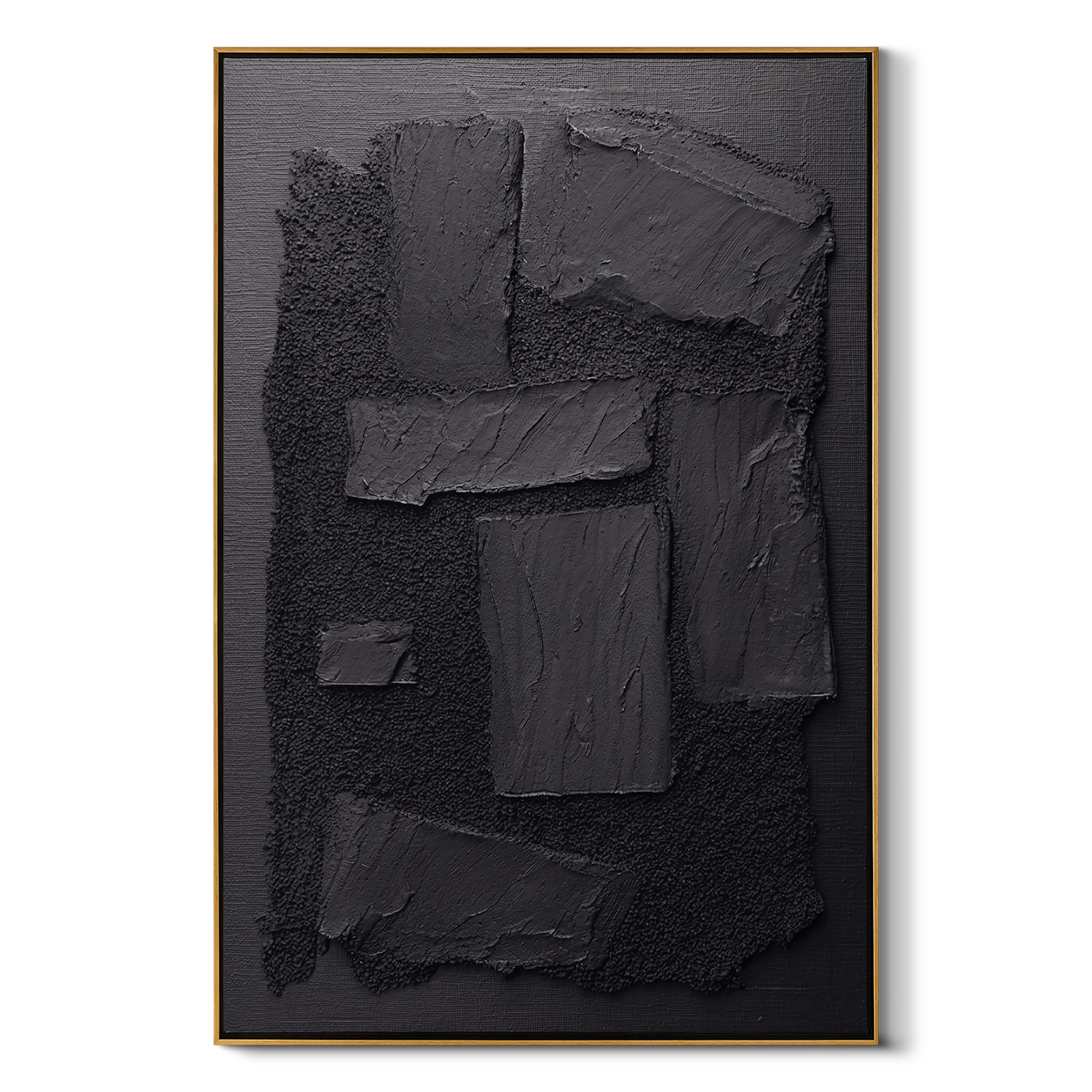 "Ethereal Arcs" – Sculptural 3D Minimalist Linear Relief | Vertical Japandi Wall Art