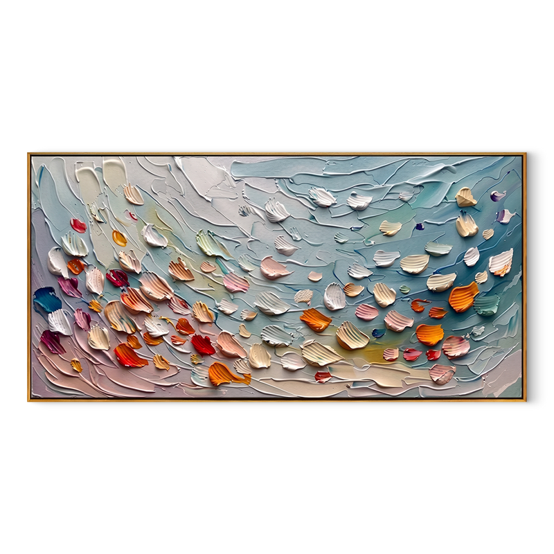 "Ancient Rhythm" – Heavy Impasto Earth-Tone Abstract Painting | Modern Dining Room Statement Art