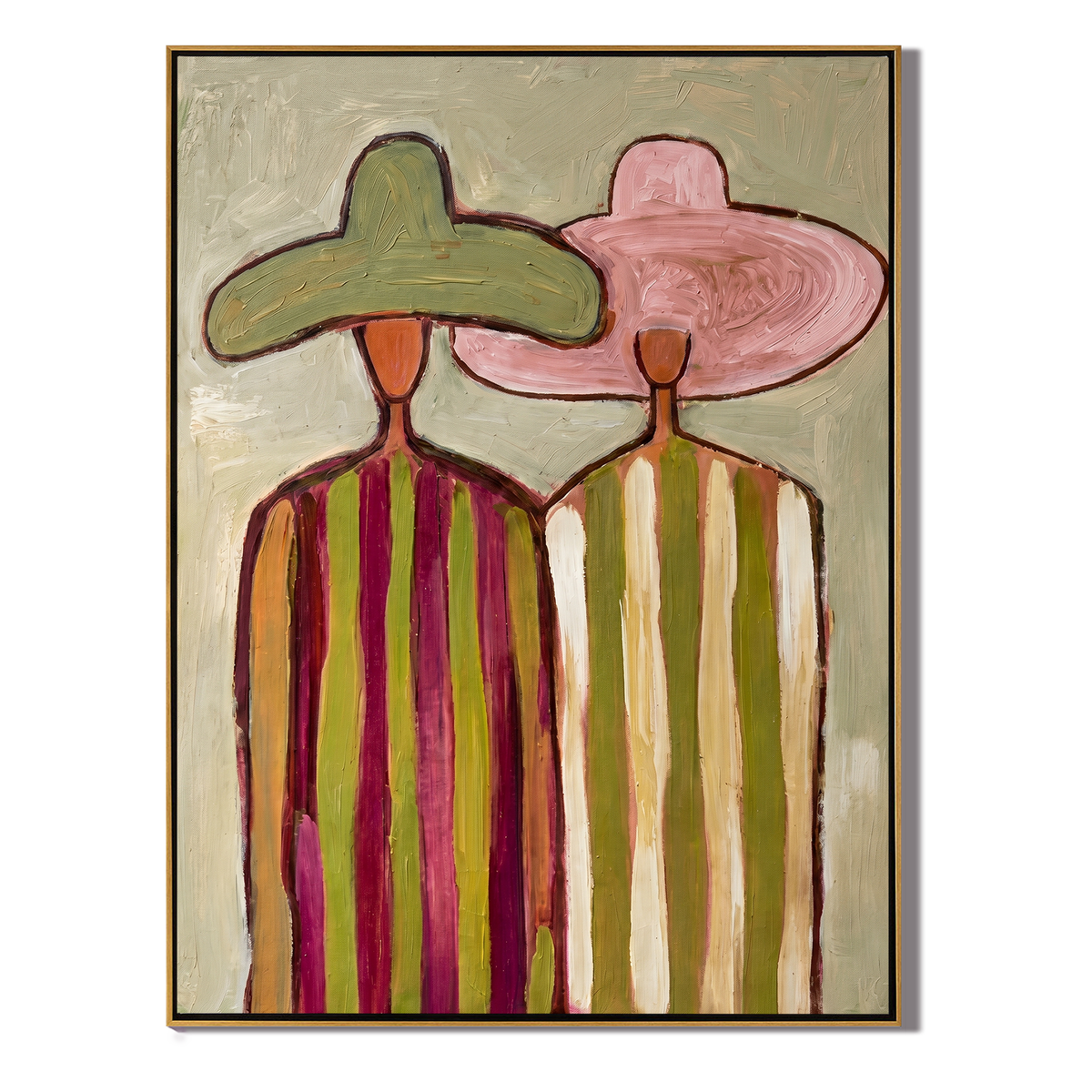 Green Meets Pink Shoulder - Vintage Americana wall art image 2
