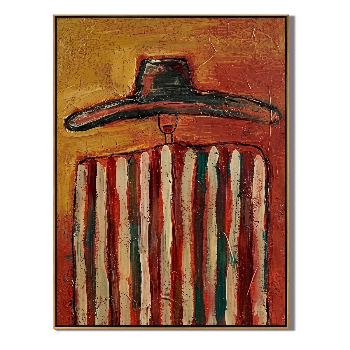 Red Stripes Hold Heat - Vintage Americana wall art image 2