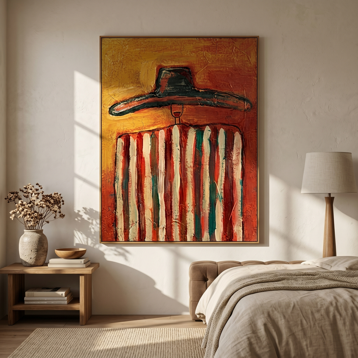 Red Stripes Hold Heat - Vintage Americana wall art image 4