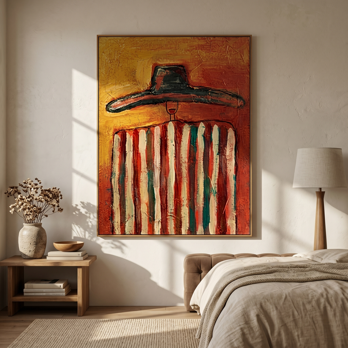 Red Stripes Hold Heat - Vintage Americana wall art image 5