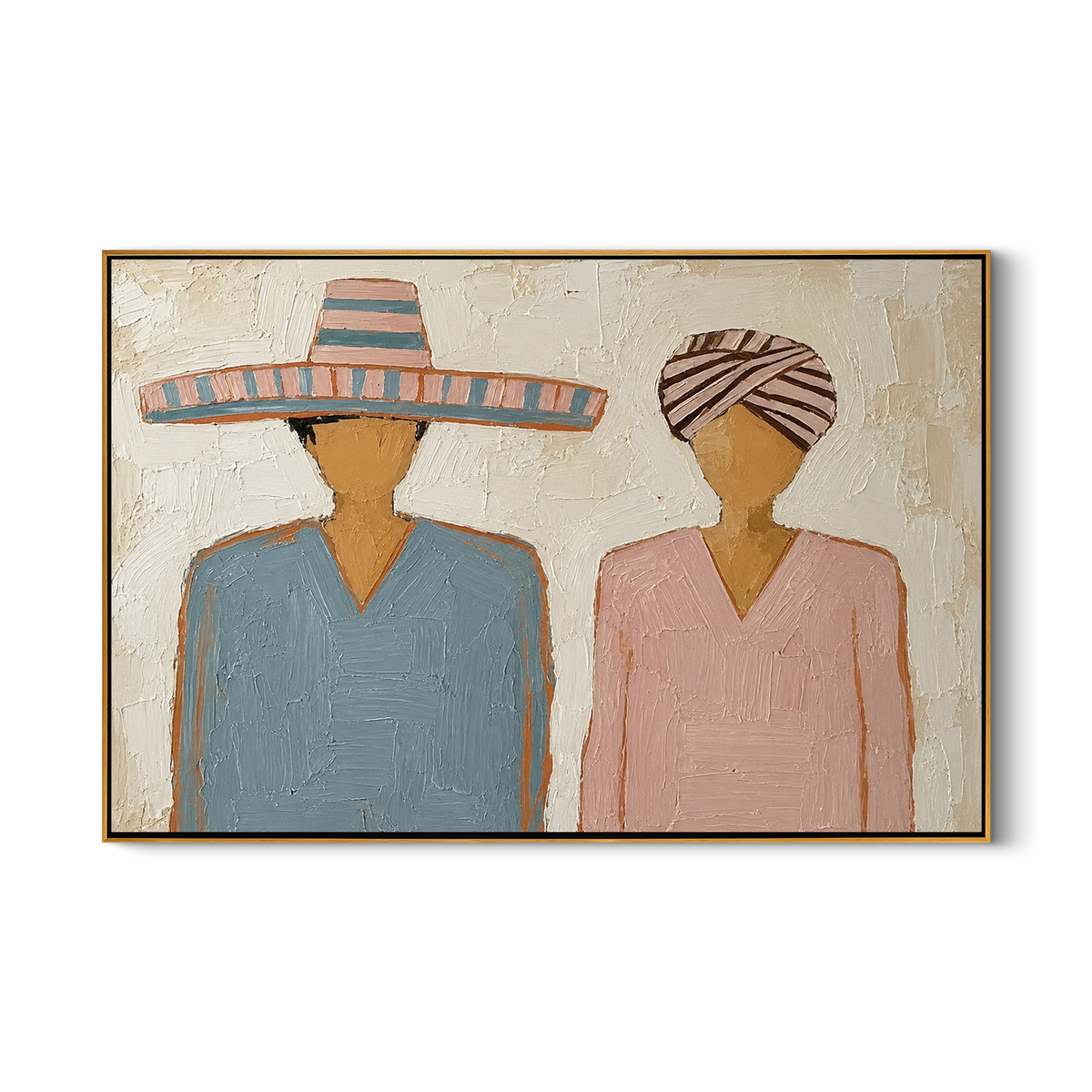 Sombrero Beside Wrapped Silence - Vintage Americana wall art image 2