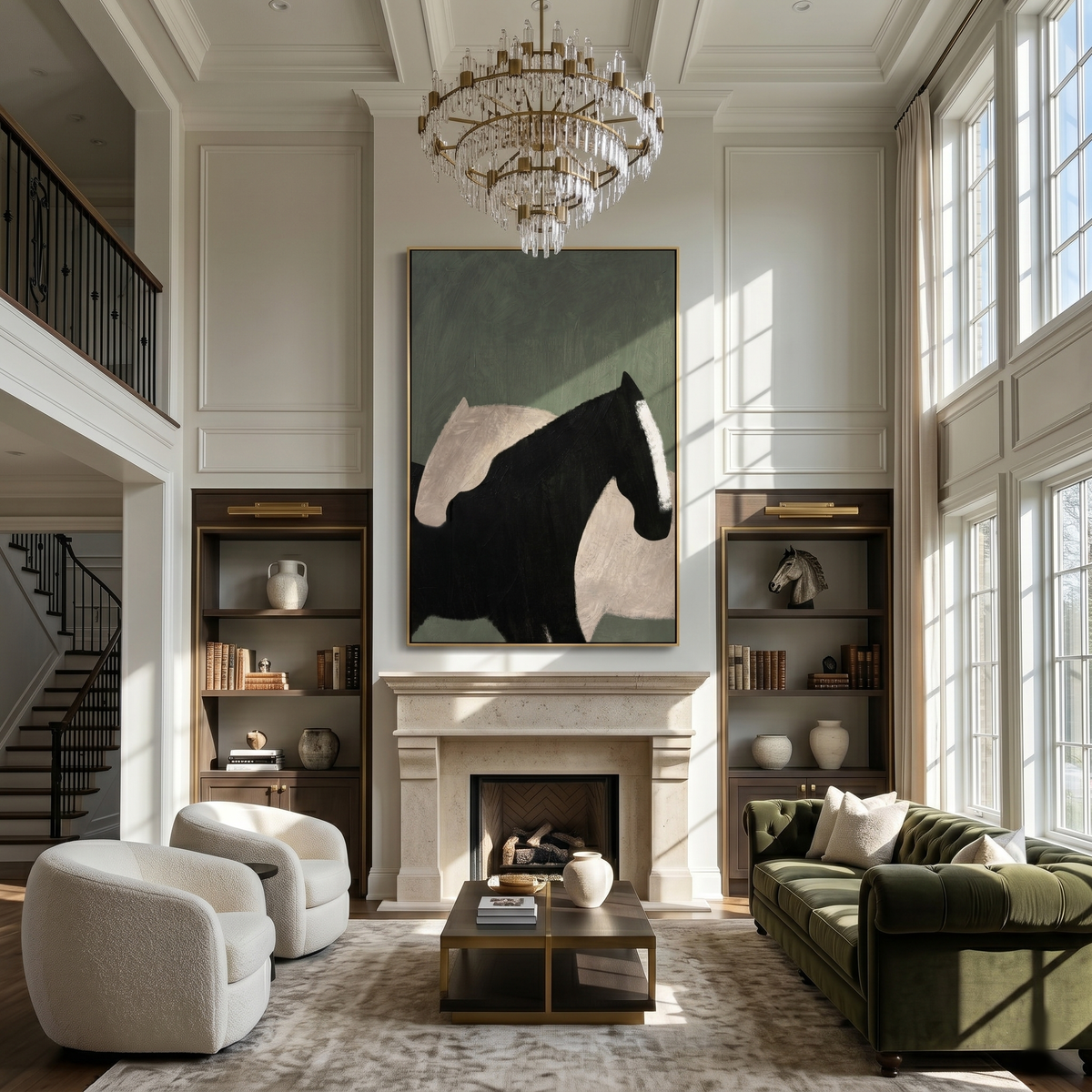 Pale Shadow Meets Black - Vintage Americana wall art image 4