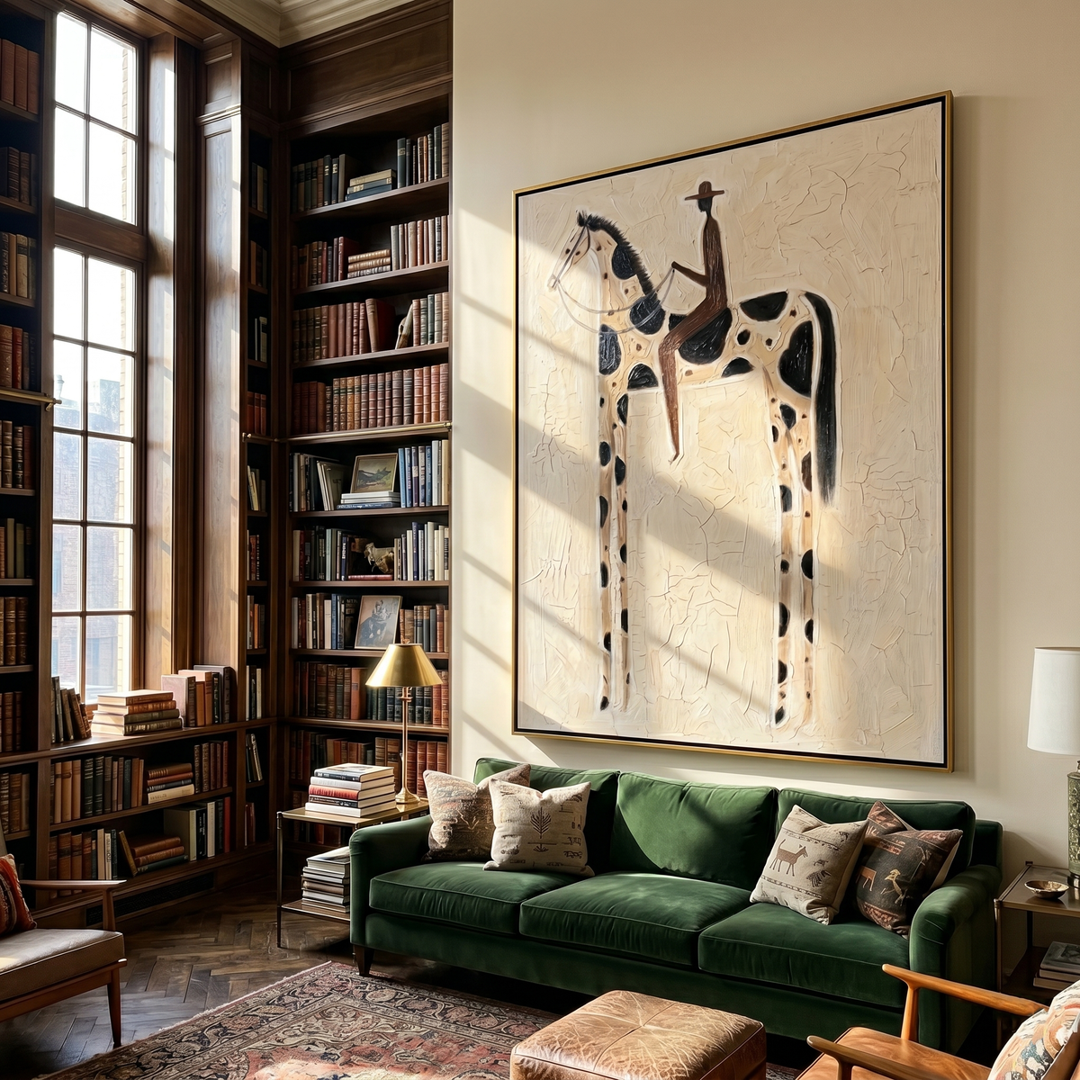 Black Spots Carry Night - Vintage Americana wall art image 5