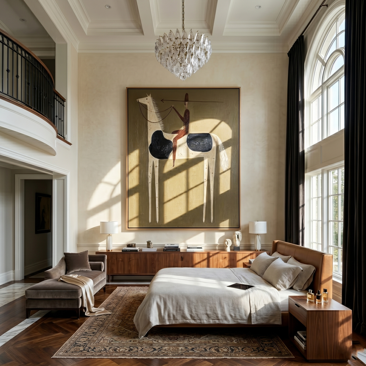 Black Saddle Cuts Ivory - Vintage Americana wall art image 1