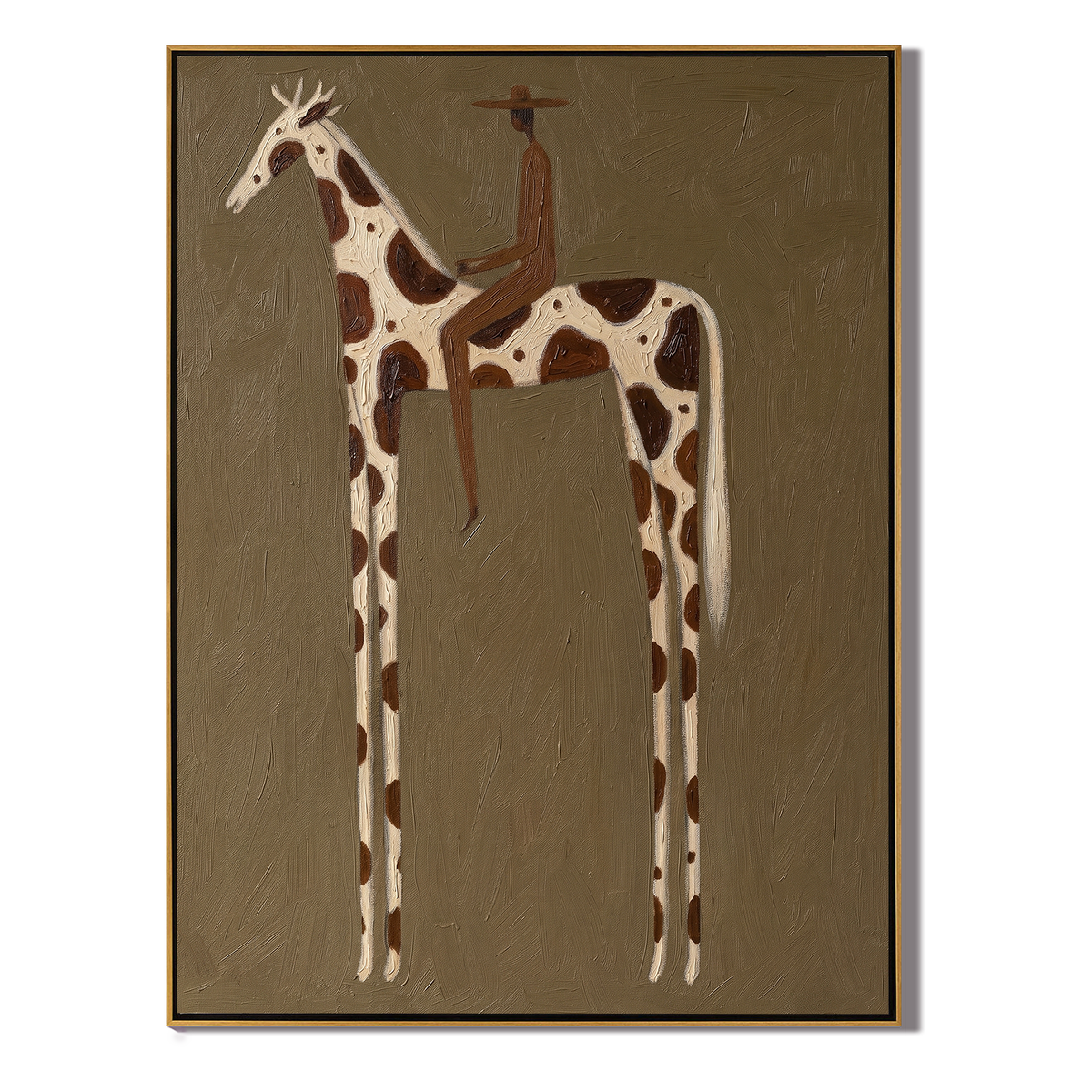 Brown Spots Carry Quiet - Vintage Americana wall art image 2