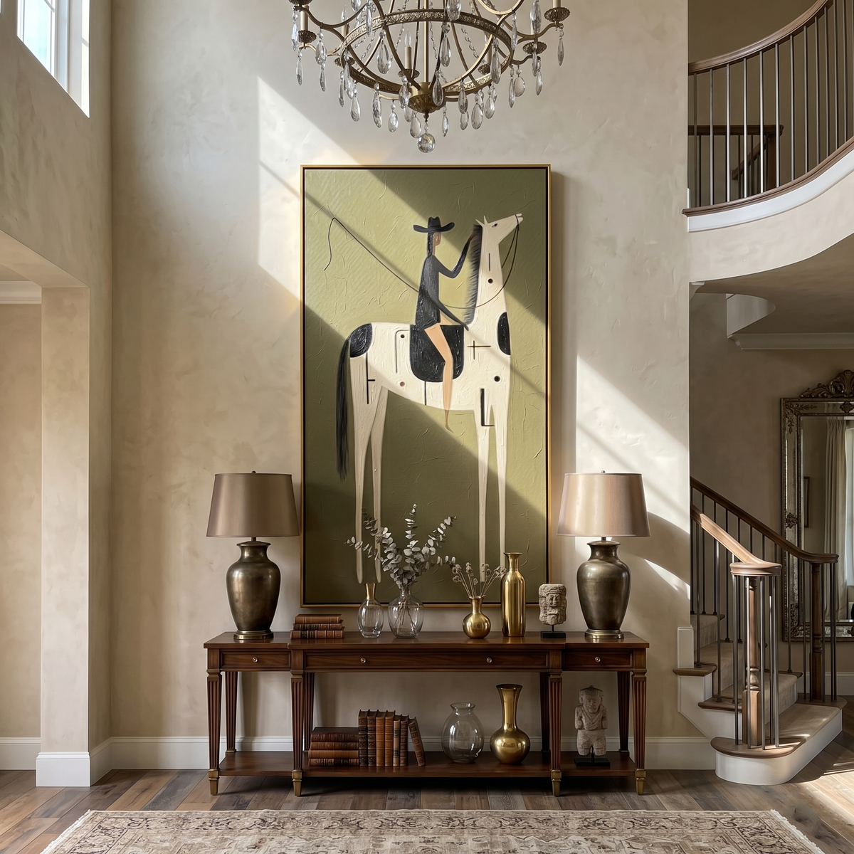 Black Hat Meets Ivory - Vintage Americana wall art image 3