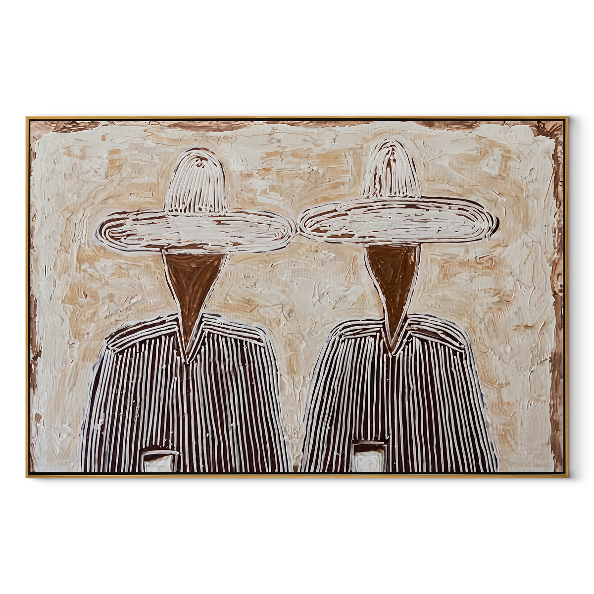 Black Stripes Guard Coffee - Vintage Americana wall art image 2