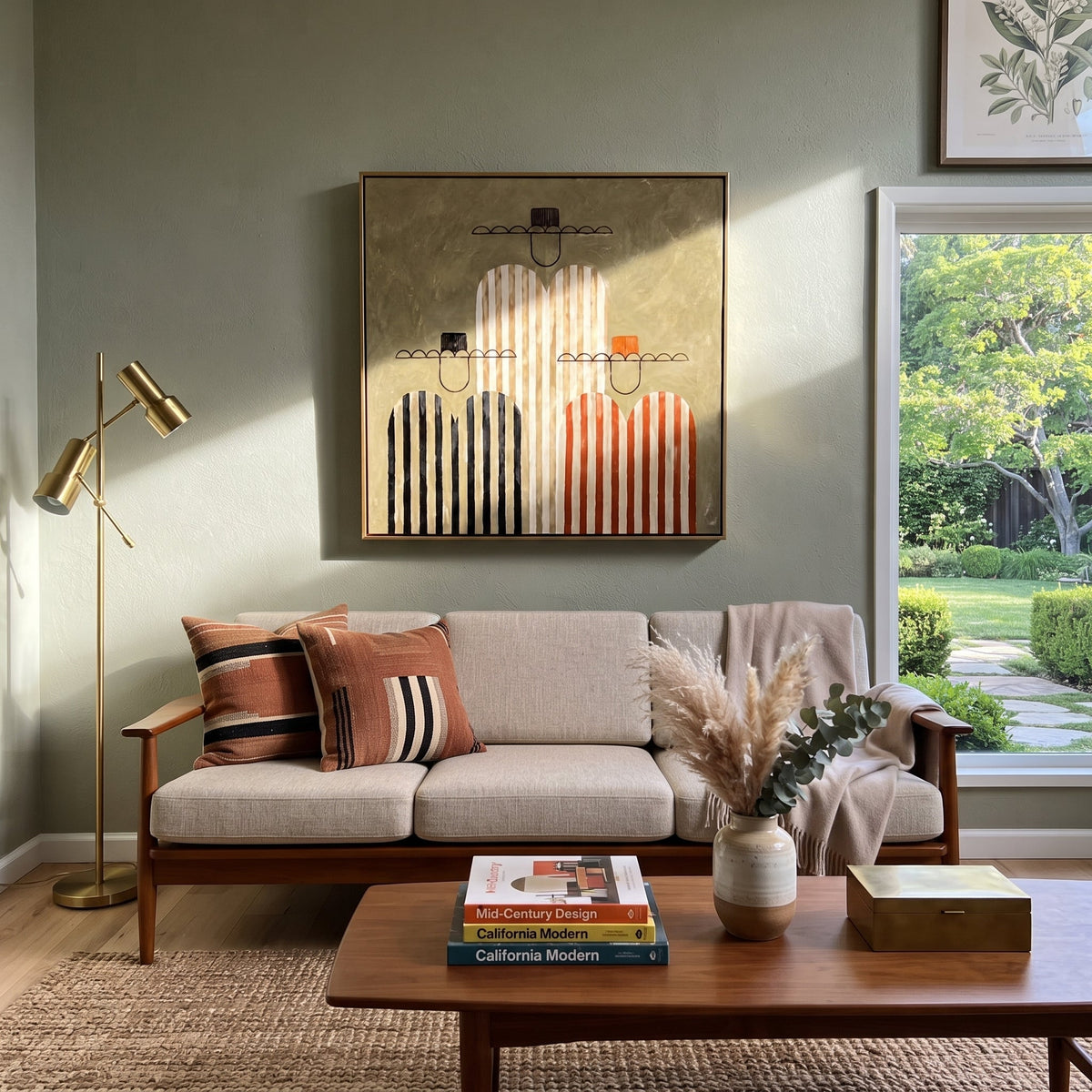 Four Stripes Stack Memory - Vintage Americana wall art image 3