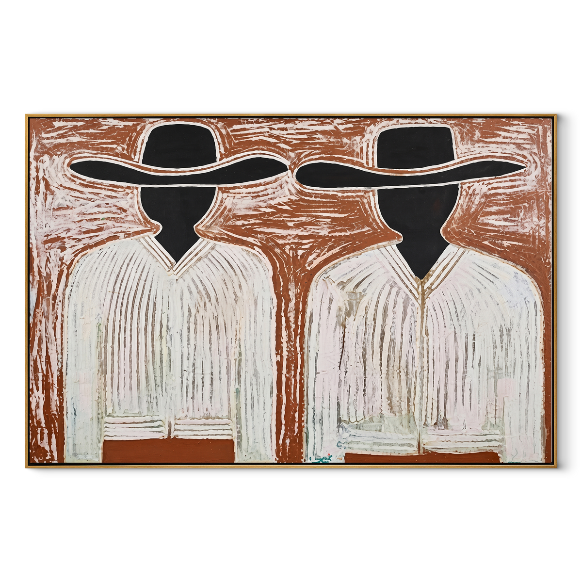 Black Faces Hold White - Vintage Americana wall art image 2