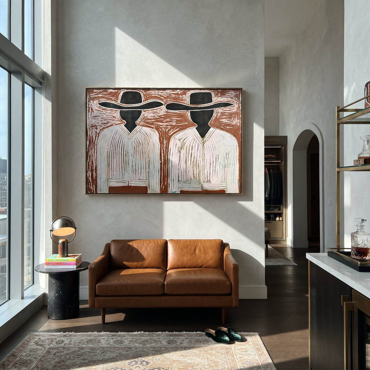 Black Faces Hold White - Vintage Americana wall art image 4