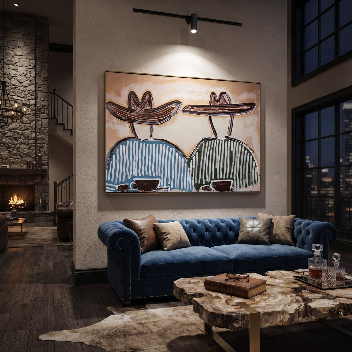 Two Bowls Hold Morning - Vintage Americana wall art image 5