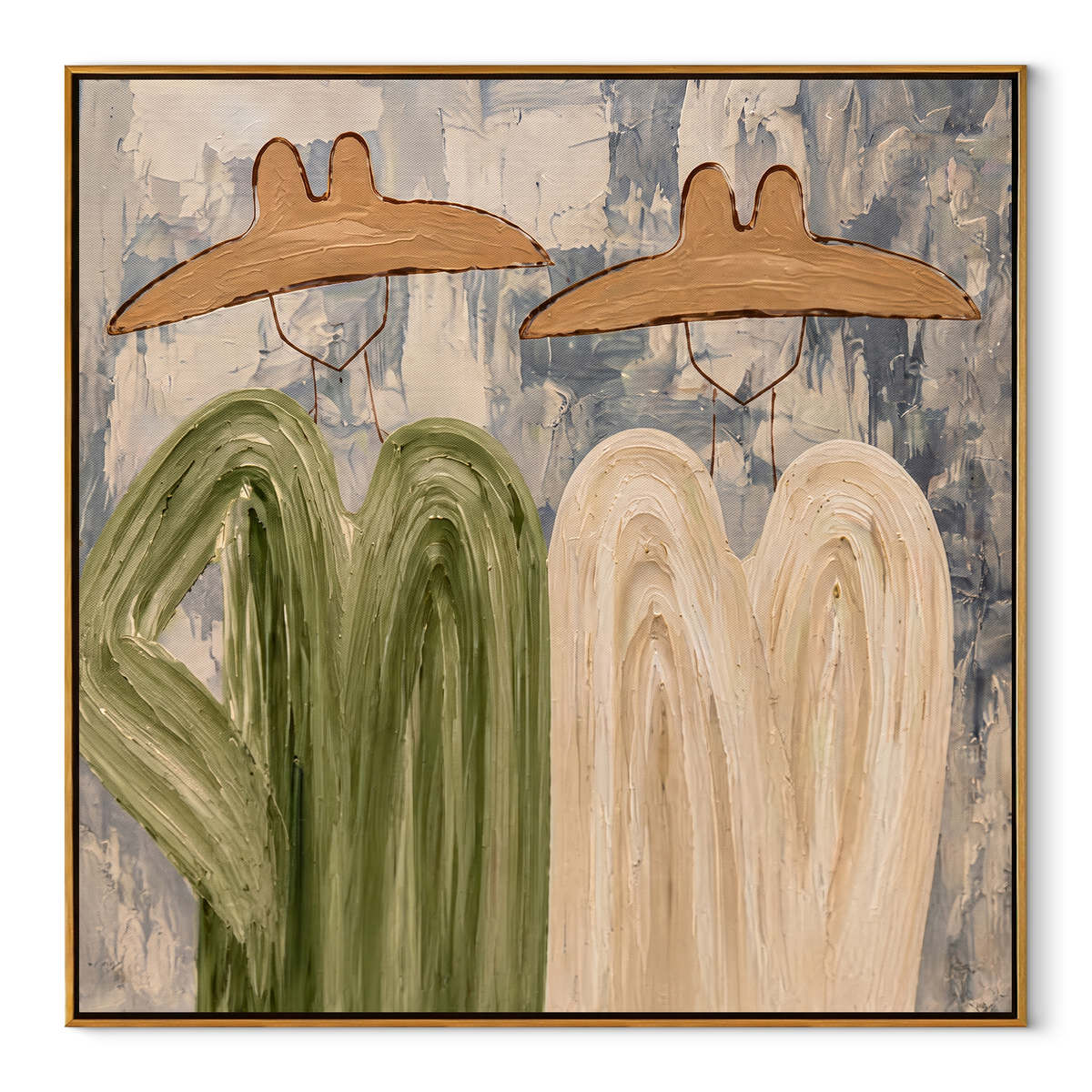Four Forms Share Shade - Vintage Americana wall art image 2
