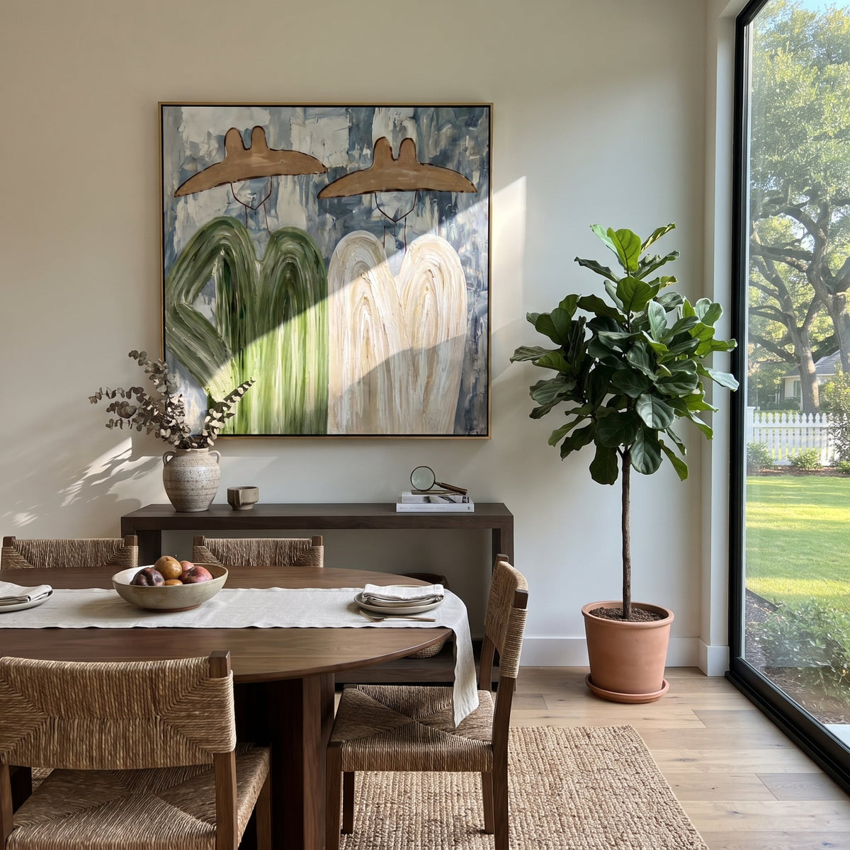 Four Forms Share Shade - Vintage Americana wall art image 4