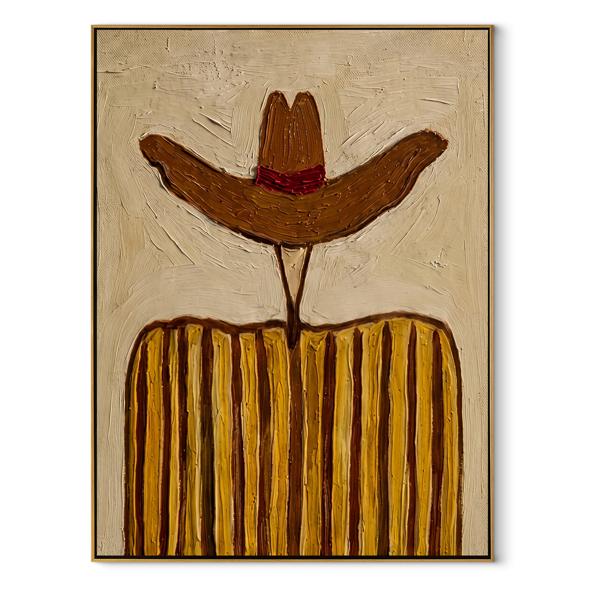 Rust Brim Guards Ochre - Vintage Americana wall art image 2