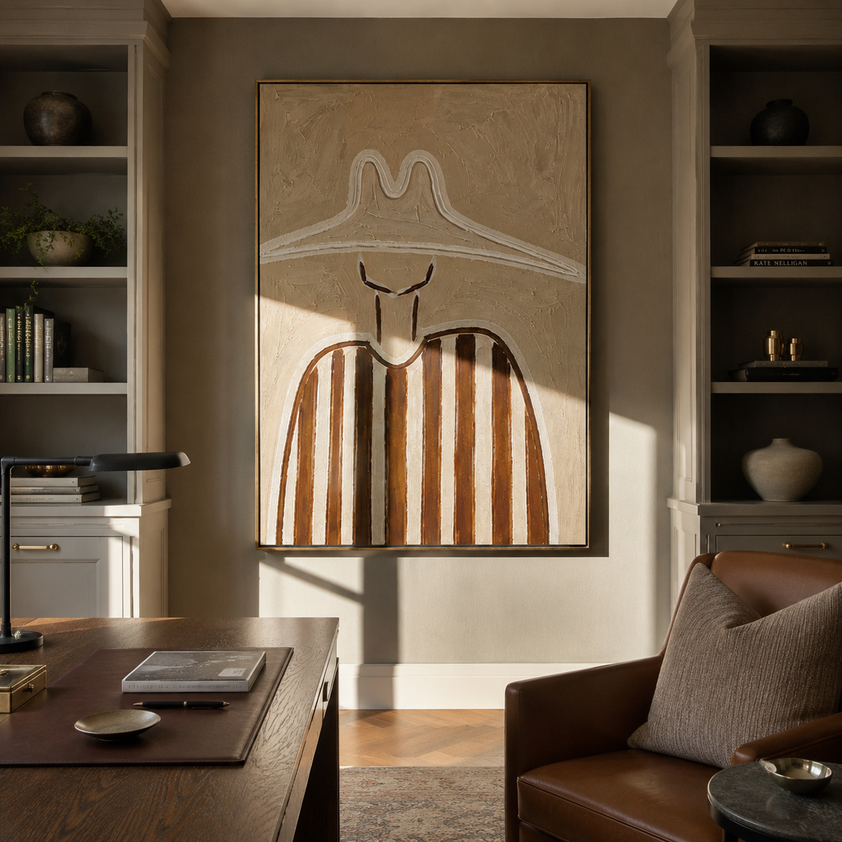Twin Peaks Shelter Stripes - Vintage Americana wall art image 1