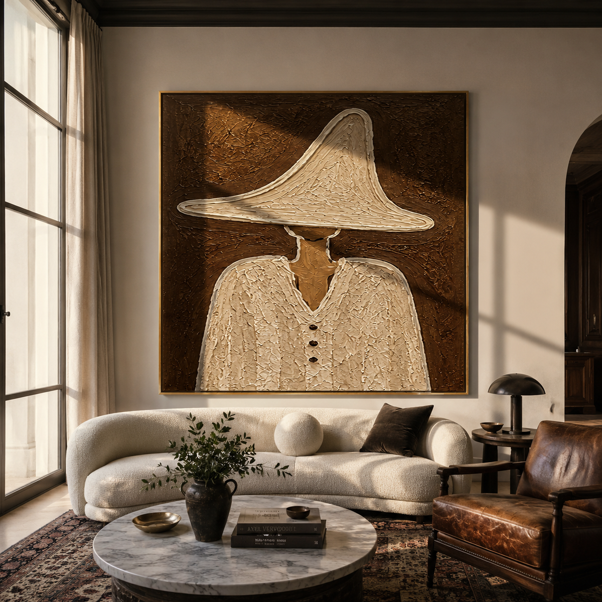 White Peak Holds Buttons - Vintage Americana wall art image 6